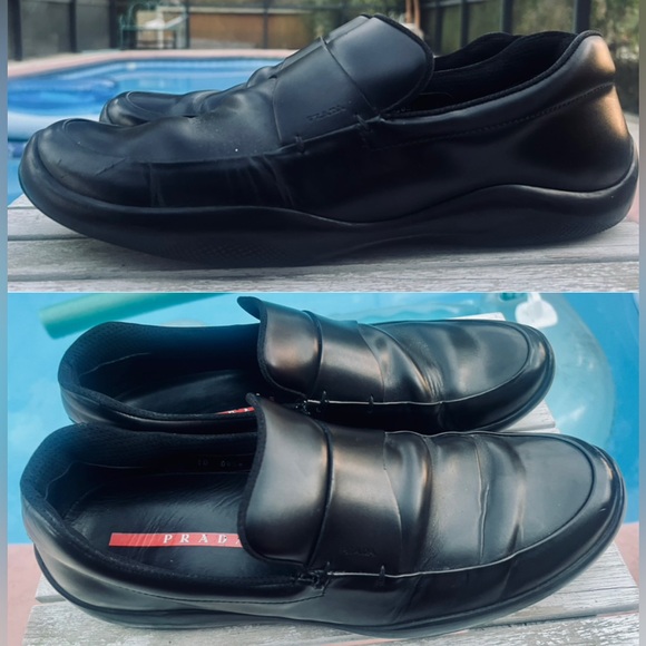 Prada Sport Linea Rossa Driving Shoes Men’s Size 11 - Picture 1 of 10